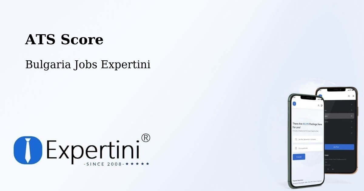 Resume ATS Score & Job Description Match Tool – Bansko - Bulgaria Jobs Expertini
