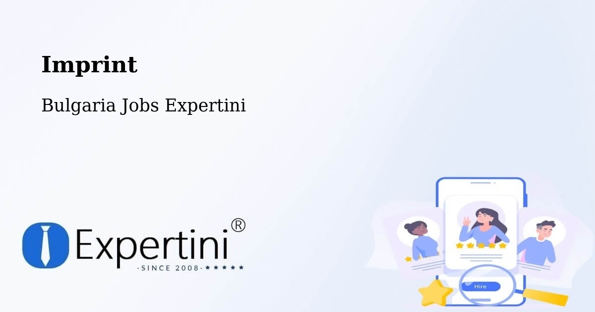 Imprint – Bansko - Bulgaria Jobs Expertini